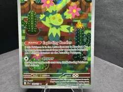 Pokemon TCG Maractus 160/159 SV09: Journey Together Illustration Rare 2025 - Image 4