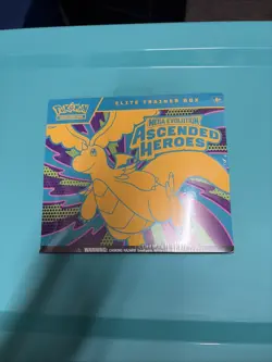 Pokemon TCG Ascended Heroes LOT! ETB, Erika’s and 2x Larry’s 2 pack blisters. - Image 2