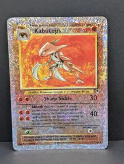 Kabutops 27/110 Legendary Collection Reverse Holo Rare Pokemon TCG fireworks MP - Image 1
