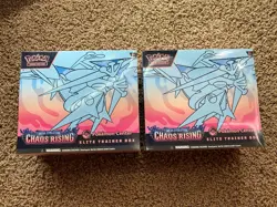 Pokemon Center Mega Evolution Chaos Rising Elite Trainer Box PC ETB (QTY 2) - Image 1