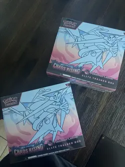 Pokemon Chaos Rising Pokemon Center Elite Trainer Box New Sealed - Image 1