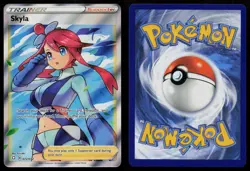 SKYLA 072/072 ULTRA RARE SHINING FATES POKEMON NM - Image 3