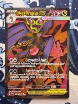 The Pokemon Company Mega Dragalge EX 104/086 CRI Full Art Holo EN - Image 1