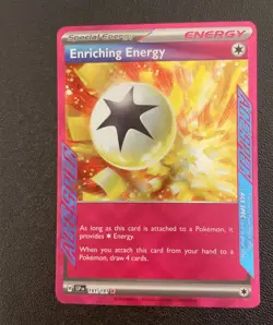 Enriching Energy 191/191 Surging Sparks ACE SPEC RARE Pokemon - Image 1