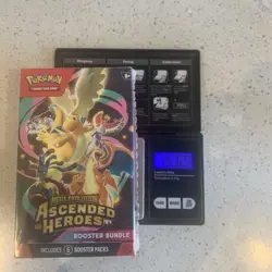 VERY HEAVY 153G Pokemon Ascended Heroes Booster Bundle 6 Packs | #3 - Image 1
