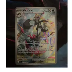 The Pokemon Company Grafaiai SV02 Paldea Evolved Holo 223/193 Illustration Rare… - Image 1