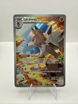 Pokemon Lycanroc 166/159 Sv09: Journey Together Holo - 2025 NM - Image 1