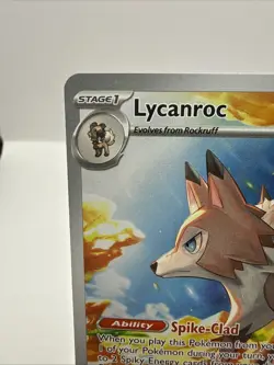 Pokemon Lycanroc 166/159 Sv09: Journey Together Holo - 2025 NM - Image 2