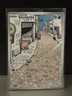 The Pokemon Company Pokemon TCG Slowpoke Illustration Rare Holo 204/198 SV01 S&V - Image 1