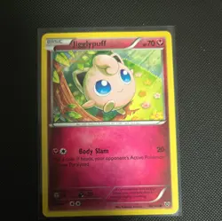 2014 POKEMON JIGGLYPUFF UNCOMMON XY BASESET 88/146 LP #3 - Image 1