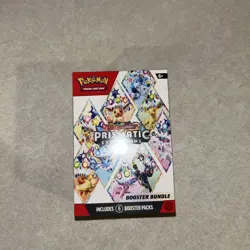 Pokemon TCG Scarlet & Violet Prismatic Evolutions Booster Bundle Sealed - Image 1