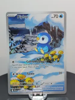 Piplup 098/094 - Illustration Rare - Pokemon TCG: Phantasmal Flames - Image 1