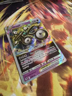 Unown VSTAR 066/195 Swsh12: Sword & Shield - Silver Tempest Holo Rare Pokemon - Image 2