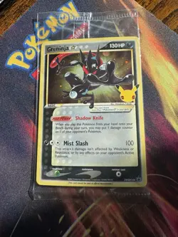 SEALED Greninja Star SWSH144 SWSH: Sword & Shield Promo Cards Holo POKEMON TCG - Image 1