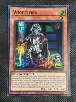 YuGiOh! - Wightlord MP25-EN187 Ultra Rare 1st Edition Near Mint - Image 1