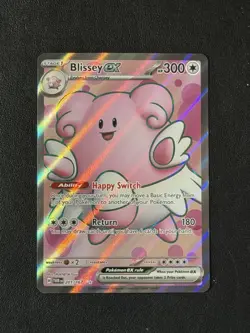 Blissey ex 201/167 Twilight Masquerade Full Art Pokemon - Image 1