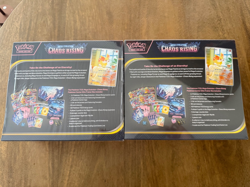 2x POKEMON CENTER Chaos Rising Elite Trainer Box ETB - FACTORY SEALED - in hand - Image 3
