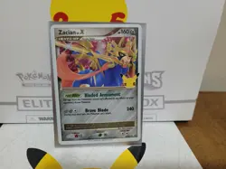 Zacian Lv. X SWSH135 Pokemon Celebrations Promo Card 25th Anniversary nm/m - Image 1