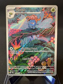 Gloom Obsidian Flames Holo Illustration Rare Card 198/197 - Image 1