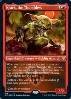 Krark, the Thumbless (Foil Etched) -Foil Near Mint MTG Commander Legends - Image 1