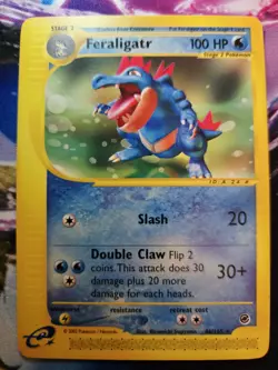 Feraligatr - EX: Expedition (45/165) WotC e-Reader Rare Pokemon Card NM - Image 1