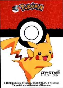Pokemon Crystal Card Collection Set #074 Geodude Cracked Ice Holo - Image 2