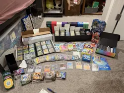 5,500 Pokemon Tcg Card Lot Bulk Common/Rare/Holo/Ex/ tins, read description!!! - Image 1