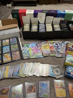5,500 Pokemon Tcg Card Lot Bulk Common/Rare/Holo/Ex/ tins, read description!!! - Image 5