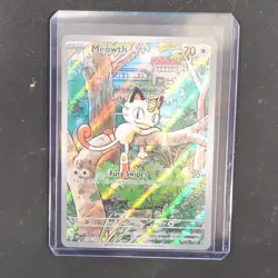 Pokemon Meowth IR 106/094 PF 2025 70 HP Pokemon TCG Card - Image 1