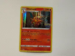 Pokemon Go TCG Charizard 010/078 Holo Rare Foil Stamped Card NM - Image 2