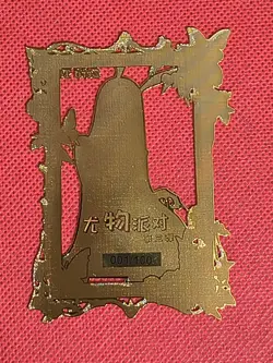 Goddess Story - Metal Waifu Card - Zero Two - NUMBERED 1/100 - Image 2