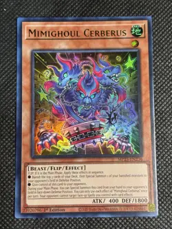 YuGiOh! - Mimighoul Cerberus MP25-EN236 Ultra Rare 1st Edition Near Mint - Image 1