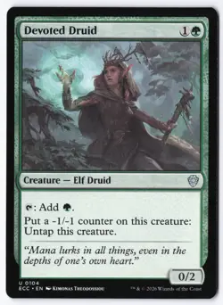 Devoted Druid 104 Commander: Lorwyn Eclipsed - Image 1
