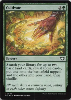 Cultivate C Commander: Edge of Eternities 95 NM MTG - Image 1