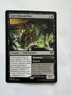 MTG Grave Researcher - SOS Secrets of Strixhaven NM - Image 1