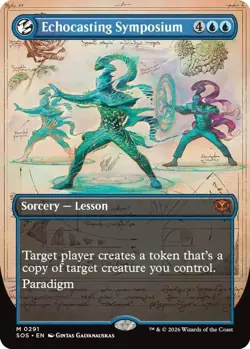 MTG - [SOS - 291 ] Echocasting Symposium (Borderless) - Secrets of Strixhaven - Image 1