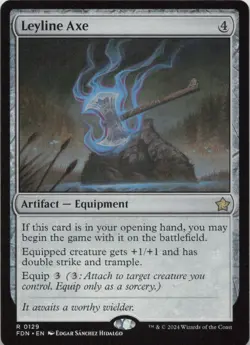 Leyline Axe R Foundations 129 LP MTG - Image 1