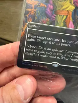 2026 Magic The Gathering Thanos Swords To Plowshares PSA Magazine Promo Marvel - Image 2