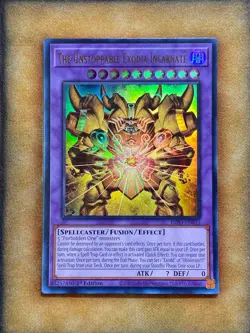 Yugioh The Unstoppable Exodia Incarnate INFO-EN033 Ultra Rare 1st Ed NM - Image 1