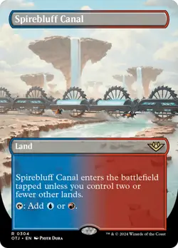 Spirebluff Canal (Borderless) [Outlaws of Thunder Junction] - Image 1