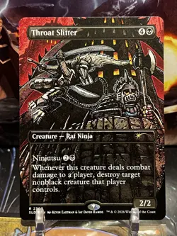 MTG | Throat Slitter (2360) [Secret Lair TMNT] ✨FOIL✨ - Image 1