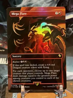 MTG | Mega Flare ✨FOIL✨ [FINAL FANTASY Scene] - Image 1