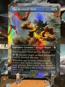 MTG | The Destined Thief ✨FOIL✨ [FINAL FANTASY Scene] - Image 1