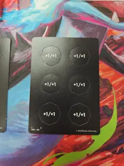 1 Punch Card | TOKEN | #1/#2 SNC shield counter| MTG Magic Card - Image 1