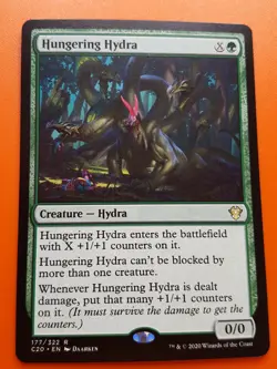 1x HUNGERING HYDRA - Commander - MTG - Magic the Gathering - NM - Image 1