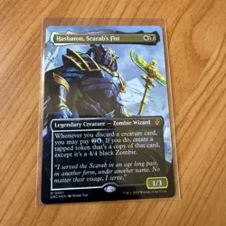 Hashaton Scarab’s Fist (FOIL) - N/M - Aetherdrift - Magic The Gathering MTG - Image 1