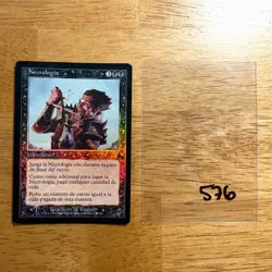 💀 Necrologia - FOIL - 7ED - Spanish - 7th Edition - MTG - See pics 4 cond - 576 - Image 1