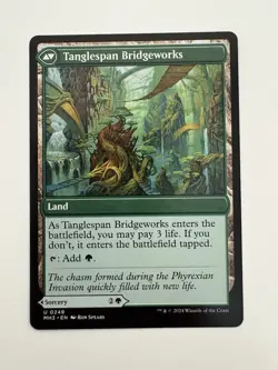 Bridgeworks Battle / Tanglespan MTG Magic the Gathering Card NM Near Mint MH3 - Image 2