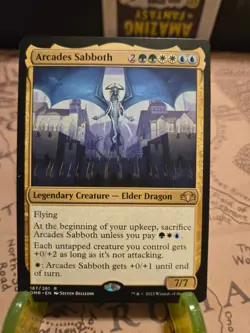 MTG Arcades Sabboth Dominaria Remastered Regular Rare NM - Image 1