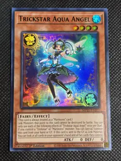 YuGiOh! - Trickstar Aqua Angel MP25-EN277 Ultra Rare 1st Edition Near Mint - Image 1